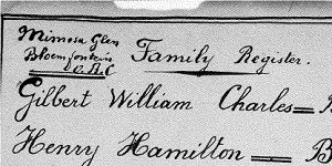 Birth Register