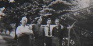 Swiss family Eigenmann with whom Sinclair lived after escaping from POW camp